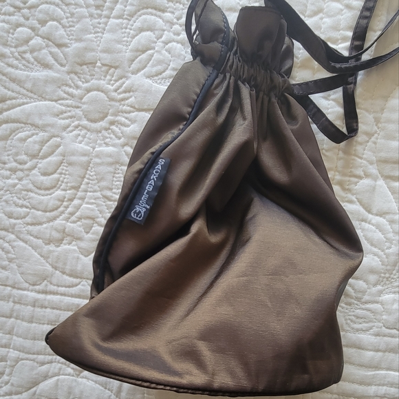 vintage bronze sackables 90s y2ks bucket bag - Picture 4 of 7